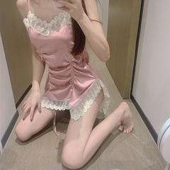 sexy lace suspenders dress yv30608