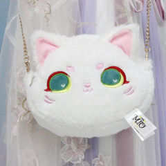 Cute fantasy cat plush bag yv30634