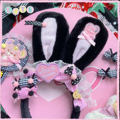 Lolita cute rabbit ears headband yv30669