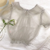 lolita lace mesh bottoming shirt yv30684