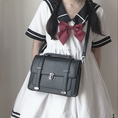 Japanese retro JK uniform bag yv30687