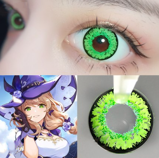 cosplay anime contact lenses (two pieces) yv30695