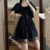 Lolita bow mesh princess dress yv30786