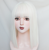 Personality white wig yv30795