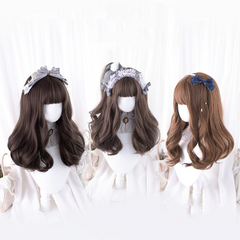 Daily micro-roll big wave wig yv30810