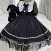 Japanese lolita bow lace dress yv30820
