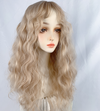 Lolita Golden long curly wig yv30916