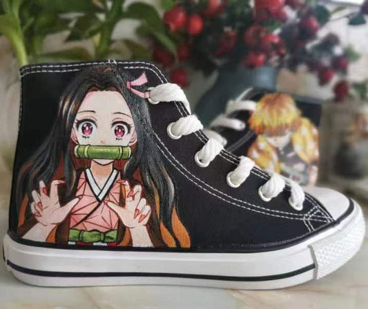 Demon Slayer Hand-painted Shoes YV30922