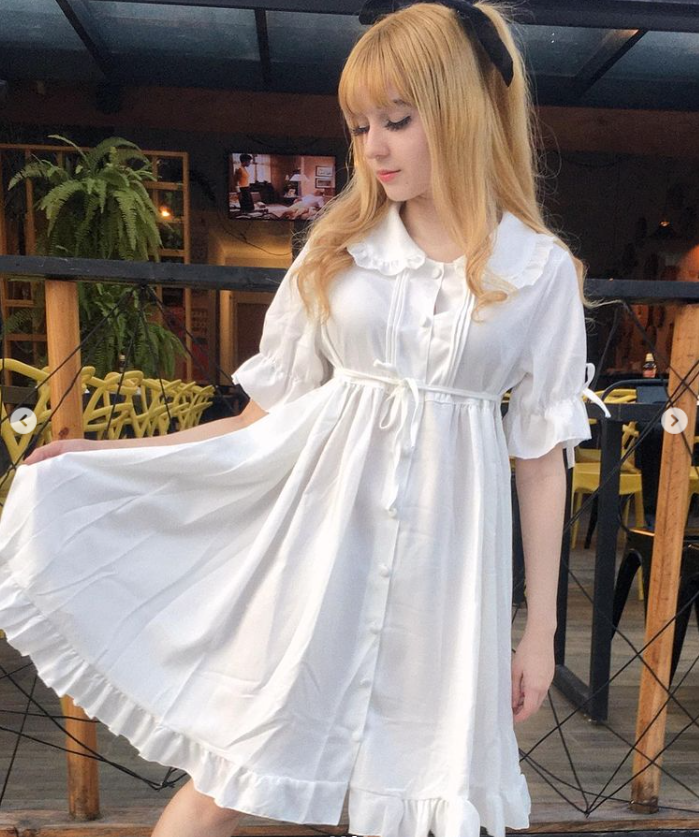 REVIEW FOR JAPANESE CUTE SWEATER SUIT TOP + BOTTOM YV423 main image 0