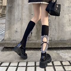 Lolita lace lace-up socks yv30966