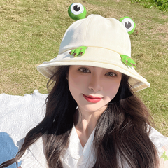 Cute frog sunscreen fisherman hat yv30975