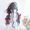 Lolita blue long curly hair yv30983