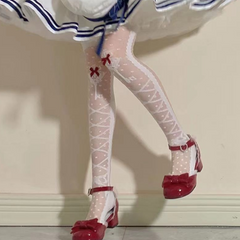 Lolita Magic Key Over Knee Socks yv31042