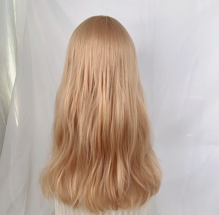 lolita golden mid-section wig yv31162