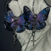 Vintage Punk Butterfly Earrings yv31181