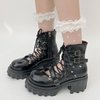 punk lace up martin boots yv31254