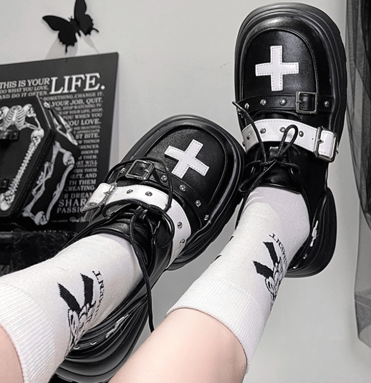 Punk cross platform boots yv31336