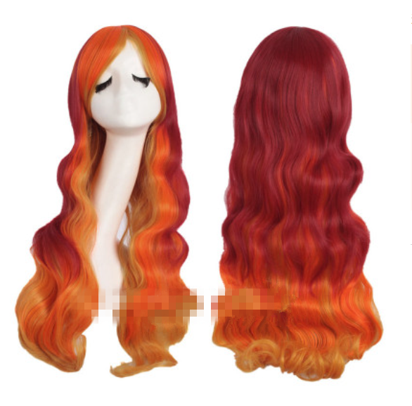Lolita Gradient Color Curly Wig yv31278