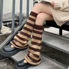JK Japanese striped pile socks yv31285