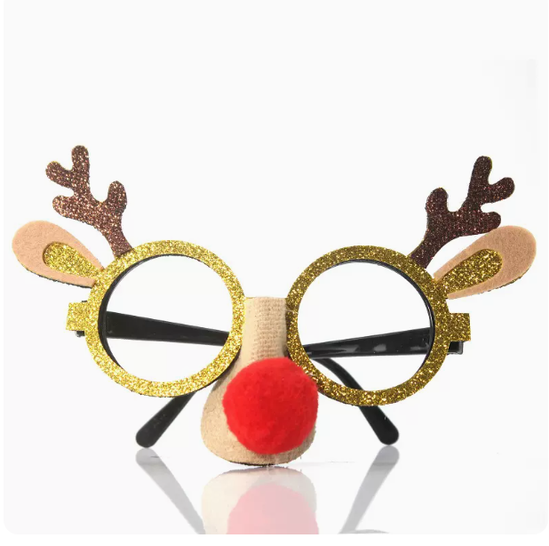 Christmas cute antler glasses yv31315