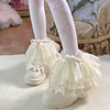 Lolita bow middle boots YV43664