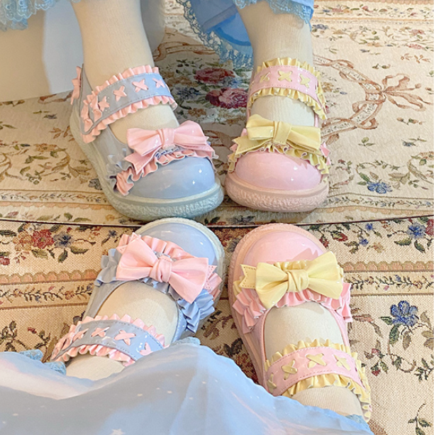 Lolita bow shoes yv42830