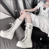 Punk thick-soled knight boots yv31343