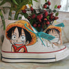 One Piece Luffy Hand-painted Shoes yv31349
