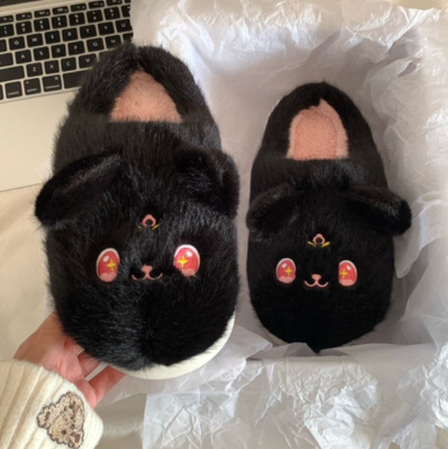 cute cartoon cotton slippers yv31415