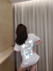 Butterfly reflective T-shirt yv31430