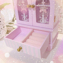 Girl wind castle jewelry box YV567