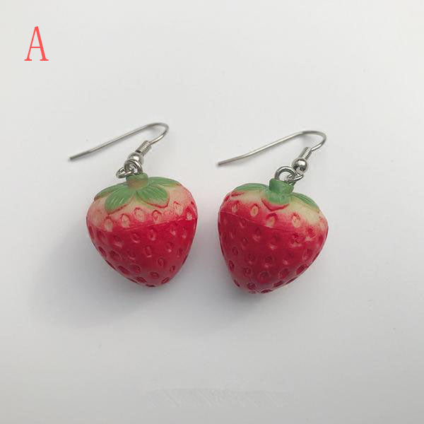 Japanese Strawberry Series earrings YV90054