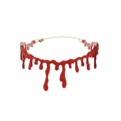 Red Blood Drop Necklace YV2126