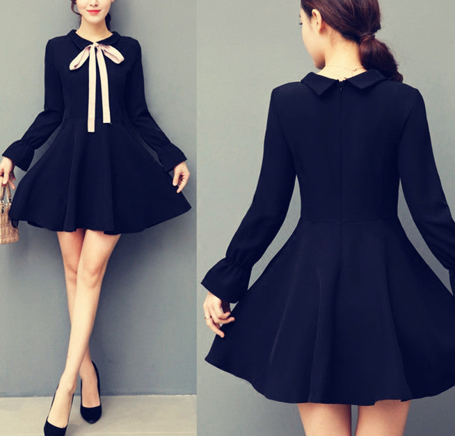Vintage little black dress YV8034