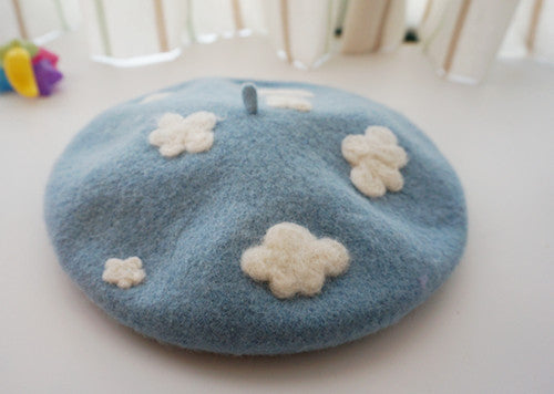 Cute cloud beret yv40612