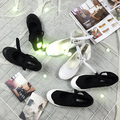 Japanese Harajuku Bow tie Ballet Shoes YV258
