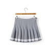 Cute striped pleated skirt YV43722