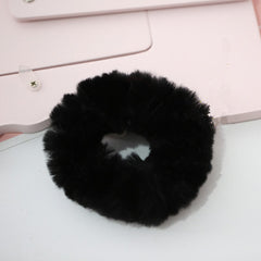 Cute rabbit plush hair ring (two pieces) yv42836