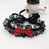 Lolita bow bell necklace YV42943