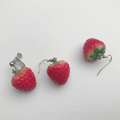 Japanese Strawberry Series earrings YV90054