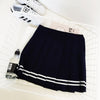 High waist pleated skirt navy wind tennis skirt YV2003
