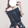 Lolita straps chiffon blouse yv42260