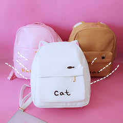 Kfashion cute cartoon handbags pu mini bag shoulder bag YV260