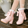 Lolita bow shoes YV40952