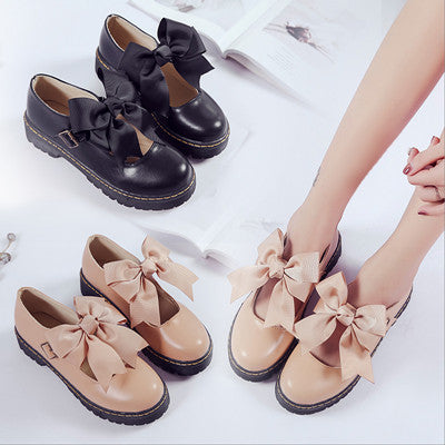 Japanese cute bow shoes YV451