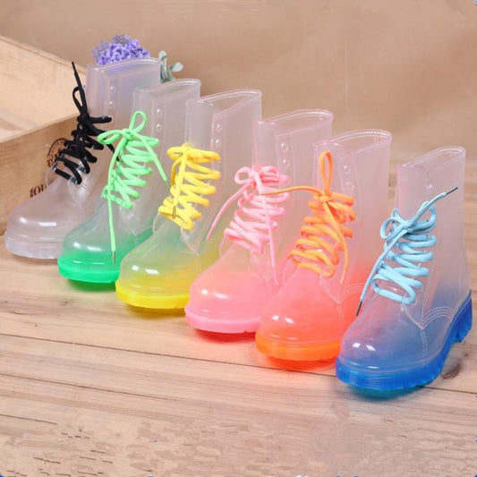 Jelly Transparent Rain Boots YV2303