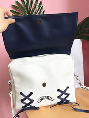 Harajuku Retro Navy Wind Bear Cute Second Shoulder Bag YV15059