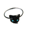 Japanese cute cat ring yv40721