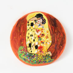 The Kiss oil painting beret YV42421