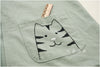 Japanese Cat Embroidery Hooded Jacket yv40539
